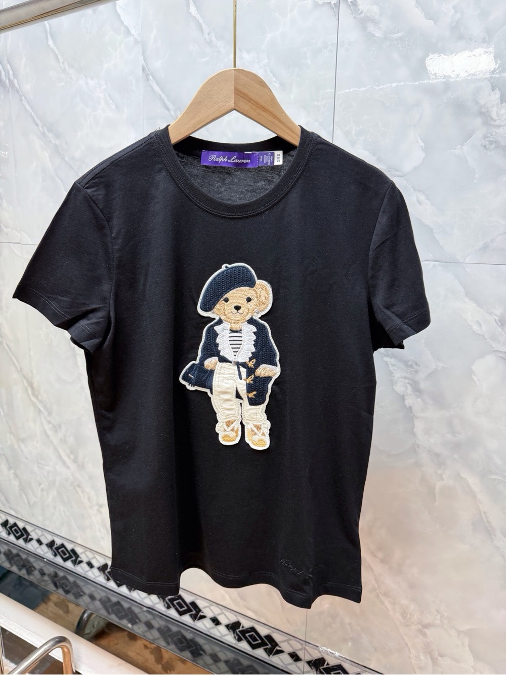 Polo by Ralph Lauren Black Bear Patch Tee